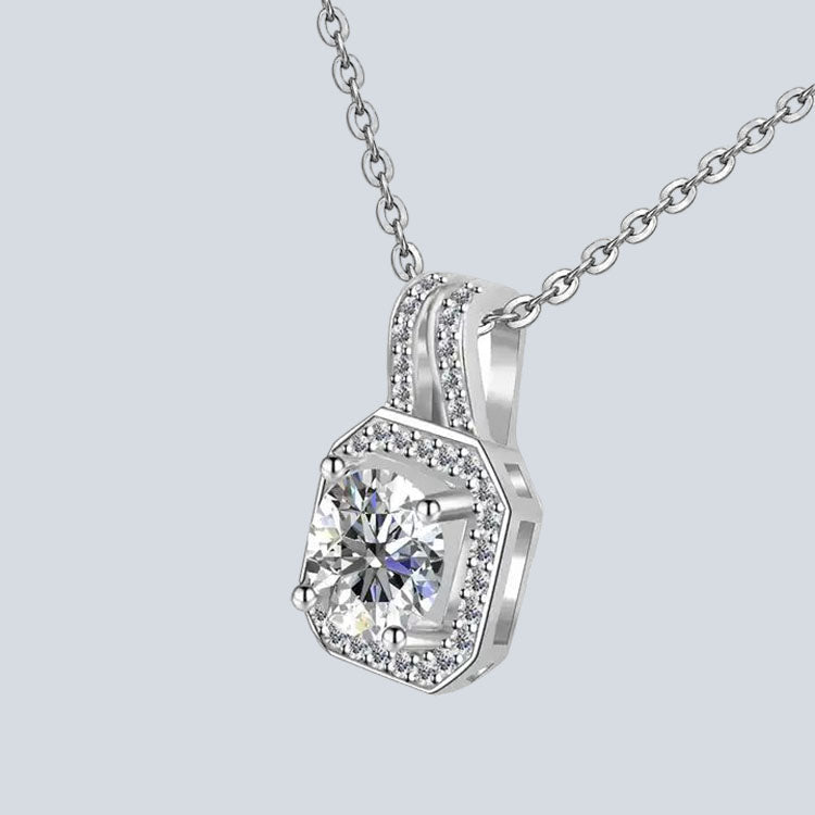 Women's Campbell & Rodgers Moissanite Diamond Noémie Pendant