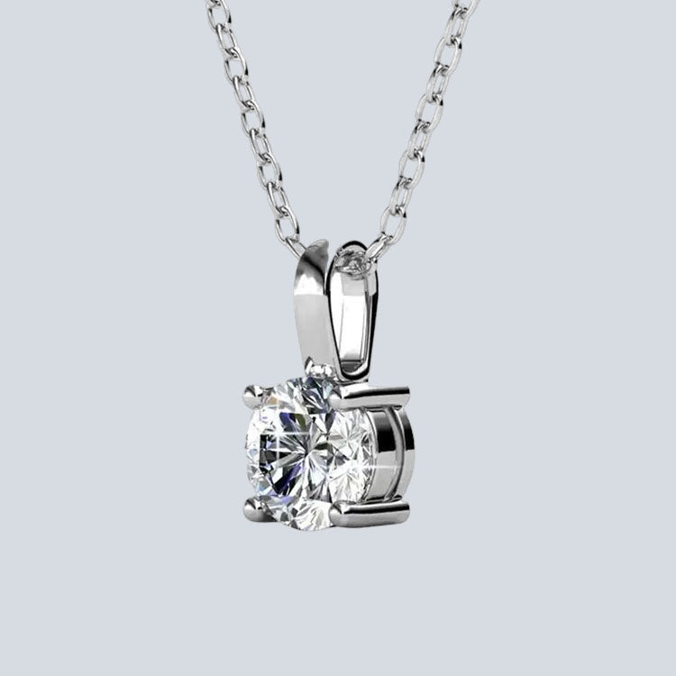 Women's Campbell & Rodgers Solitaire Pendant with Swarovski Crystals