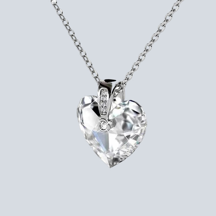 Women's Campbell & Rodgers Zephyr Heart Pendant with Swarovski Crystals