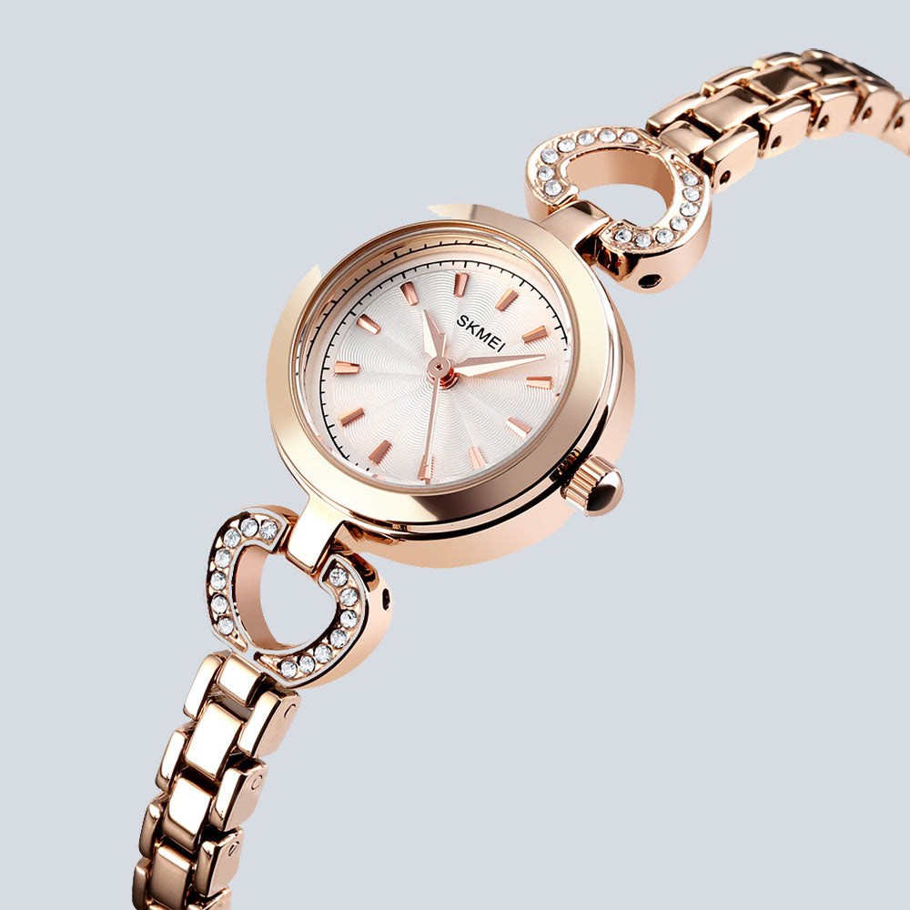 Women's SKMEI 8041 Luxury Little Hearts Analogue Watch